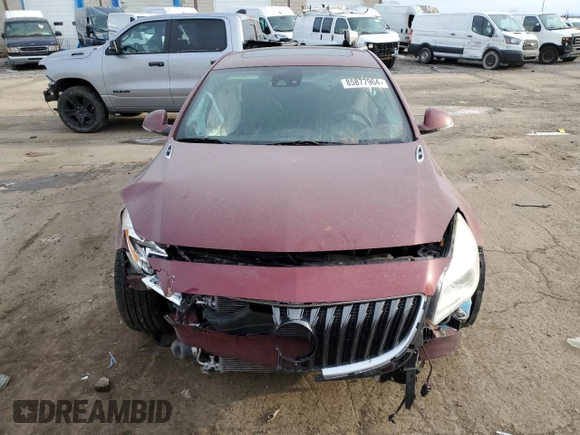 2016 Buick Regal GS with VIN 2G4GU5GXXG9197323, listed as a Copart auction lot 85877964 with 47,115 mi miles and Clean Title. Bid and sale history available at carsss.com. Image 5.