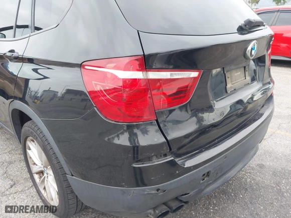 2013 BMW X3 xDrive28i with VIN 5UXWX9C59D0A21969, listed as a IAAI auction lot 42058317 with 118,302 mi miles. Bid and sale history available at carsss.com. Image 6.