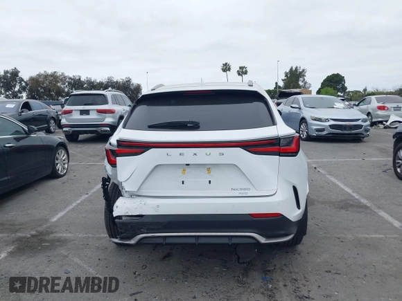2025 Lexus NX with VIN 2T2KGCEZ4SC064091, listed as a IAAI auction lot 41882269 with 4,920 mi miles. Bid and sale history available at carsss.com. Image 16.