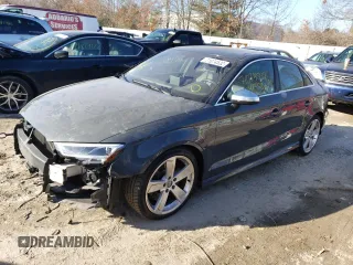 2017 Audi S3 Premium Plus with VIN WAUB1GFF6H1078103, listed as a Copart auction lot 71074532 with 48,358 mi miles. Bid and sale history available at carsss.com. Image 1.