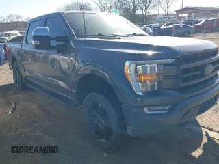 2021 Ford F-150 XL with VIN 1FTFW1E56MFC19065, listed as a IAAI auction lot 41776525 with 64,766 mi miles. Bid and sale history available at carsss.com. Image 1.