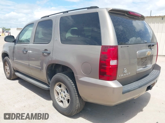2007 Chevrolet Tahoe LTZ with VIN 1GNFC13007R232128, listed as a IAAI auction lot 42629224 with 253,508 mi miles and . Bid and sale history available at DreamBid. Image 3.
