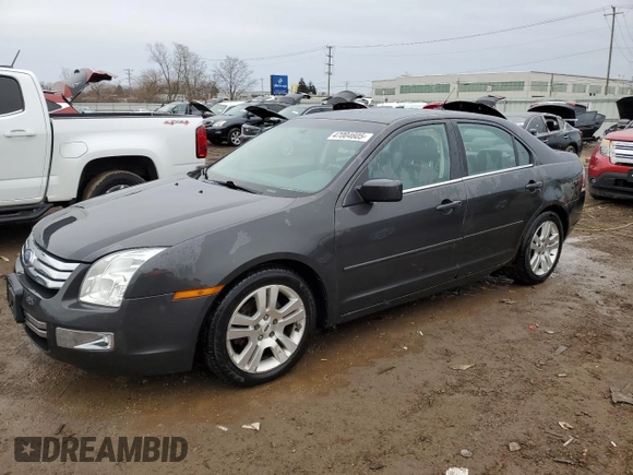 2007 Ford Fusion SEL with VIN 3FAHP02117R156844, listed as a Copart auction lot 47004605 with 208,403 mi miles and Salvage Title. Bid and sale history available at carsss.com. Image 1.