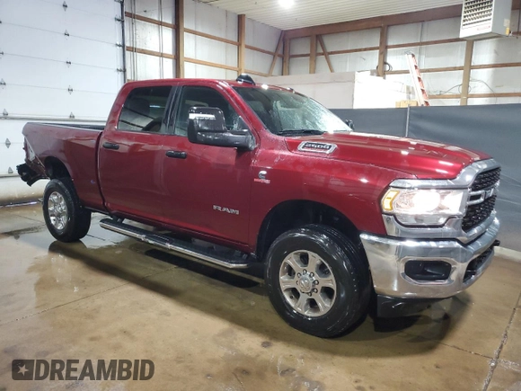 2024 Ram 2500 Big Horn with VIN 3C6UR5DL6RG340181, listed as a Copart auction lot 60205855 with 28,013 mi miles and Clean title. Bid and sale history available at DreamBid. Image 4.