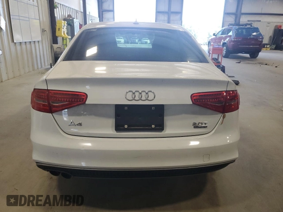 2015 Audi A4 Premium with VIN WAUBFAFL1FN022614, listed as a Copart auction lot 68647674 with 115,724 mi miles and Salvage Title. Bid and sale history available at carsss.com. Image 6.