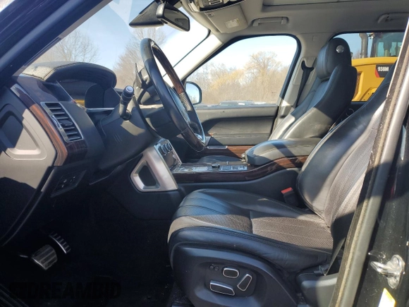 2015 Land Rover Range Rover Supercharged с VIN SALGS2TF2FA241400, выставлен на аукционе Copart как лот 48969725 с пробегом Не указан миль и Чистый • Clean title. История ставок и продаж доступна на DreamBid. Изображение 7.