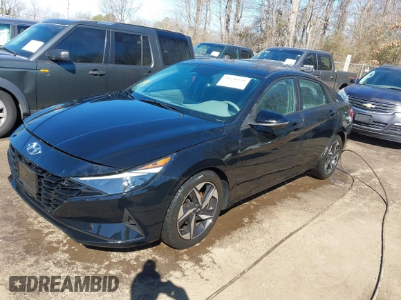 2023 Hyundai Elantra SEL with VIN KMHLS4AG7PU430939, listed as a IAAI auction lot 41646558 with 89,798 mi miles and . Bid and sale history available at DreamBid. Image 17.
