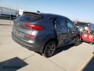2019 Hyundai Tucson Value with VIN KM8J33A43KU043866, listed as a Copart auction lot 41990115 with 106,148 mi miles and Salvage Title. Bid and sale history available at carsss.com. Image 3.