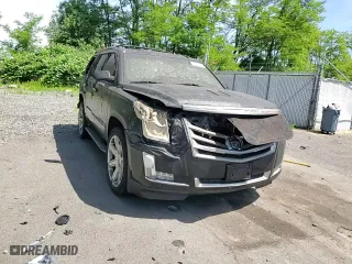 2015 Cadillac Escalade Luxury with VIN 1GYS4BKJ8FR229040, listed as a Copart auction lot 58475784 with 0 mi miles and Salvage Title. Bid and sale history available at carsss.com. Image 11.