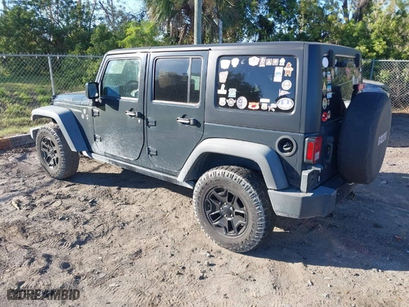 2018 Jeep Wrangler JK Unlimited Sport S with VIN 1C4BJWDG3JL859373, listed as a IAAI auction lot 41599576 with 95,503 mi miles. Bid and sale history available at carsss.com. Image 3.