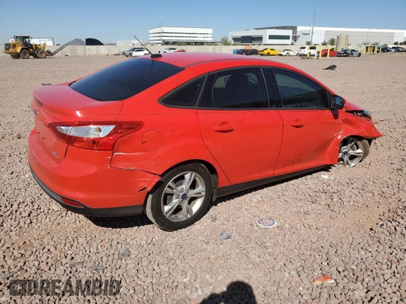 2013 Ford Focus SE with VIN 1FADP3F23DL353138, listed as a Copart auction lot 50189925 with 104,006 mi miles and Salvage Title. Bid and sale history available at carsss.com. Image 3.