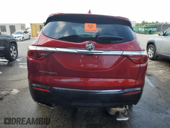 2024 Buick Enclave Premium with VIN 5GAERCKW1RJ113110, listed as a Copart auction lot 51999285 with 29,089 mi miles and Non Repairable. Bid and sale history available at DreamBid. Image 6.