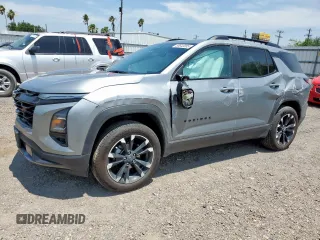 2025 Chevrolet Equinox FWD RS with VIN 3GNAXLEG7SL124514, listed as a Copart auction lot 56640085 with 11,808 mi miles and Salvage title. Bid and sale history available at DreamBid. Image 1.