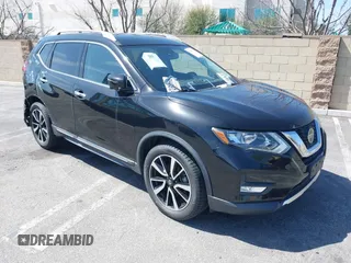 2019 Nissan Rogue SL with VIN 5N1AT2MT9KC749923, listed as a IAAI auction lot 41499939 with 39,193 mi miles and . Bid and sale history available at DreamBid. Image 1.