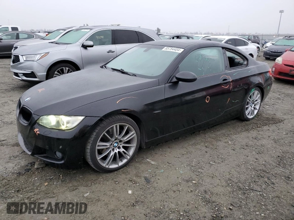 2009 BMW 3 Series 328i with VIN WBAWV13539P121258, listed as a Copart auction lot 85754404 with 94,373 mi miles and Salvage Title. Bid and sale history available at carsss.com. Image 1.