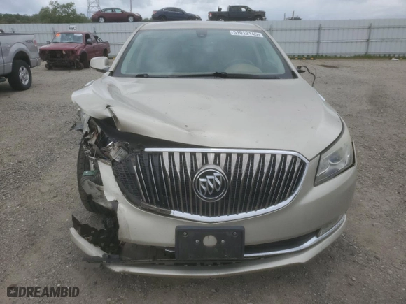 2014 Buick LaCrosse Leather with VIN 1G4GB5GR3EF278840, listed as a Copart auction lot 51019145 with 156,731 mi miles and Salvage Title. Bid and sale history available at carsss.com. Image 5.
