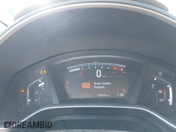 2019 Honda CR-V EX-L with VIN 5J6RW1H8XKA009351, listed as a IAAI auction lot 41697280 with 30,635 mi miles. Bid and sale history available at carsss.com. Image 16.