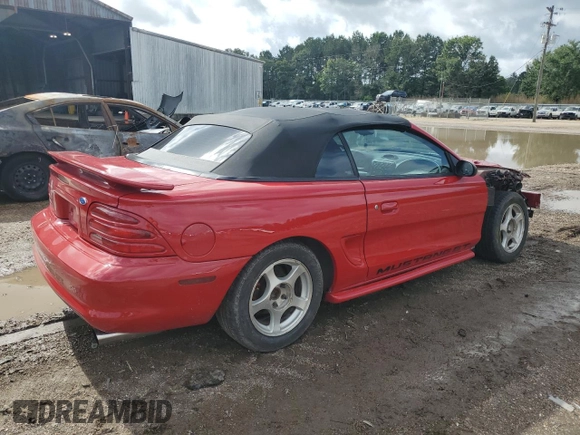 1995 Ford Mustang z VIN 1FALP45T5SF135550, wystawiony jako Copart lot #60662725 z przebiegiem 92 902 mil mil oraz Szkoda całkowita • Salvage title. Historia ofert i sprzedaży dostępna na DreamBid. Obrazek 3.