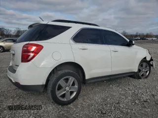 2016 Chevrolet Equinox LT z VIN 1GNALCEK6GZ107106, wystawiony jako Copart lot #41696495 z przebiegiem 156 027 mil mil oraz Szkoda całkowita • Salvage title. Historia ofert i sprzedaży dostępna na DreamBid. Obrazek 3.