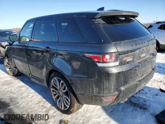 2017 Land Rover Range Rover Sport z VIN SALWR2FE2HA145991, wystawiony jako Copart lot #88301585 z przebiegiem 86 830 mil mil oraz Szkody całkowita. Historia ofert i sprzedaży dostępna na DreamBid. Obrazek 2.