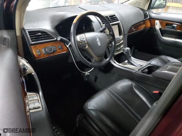 2011 Lincoln MKX with VIN 2LMDJ8JK1BBJ06892, listed as a Copart auction lot 75727364 with 120,000 mi miles and Salvage Title. Bid and sale history available at carsss.com. Image 8.