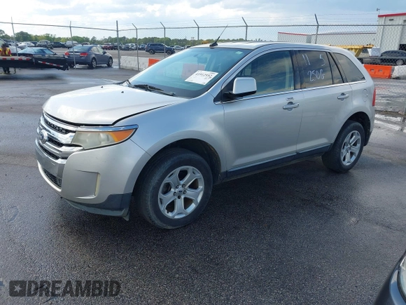 2011 Ford Edge Limited with VIN 2FMDK3KC2BBA02771, listed as a IAAI auction lot 41912552 with 211,747 mi miles. Bid and sale history available at carsss.com. Image 2.