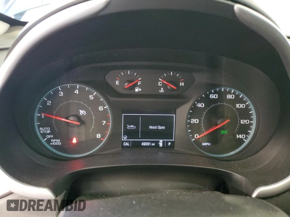 2022 Chevrolet Malibu LT with VIN 1G1ZD5ST5NF139652, listed as a Copart auction lot 55792625 with 49,091 mi miles and Clean Title. Bid and sale history available at DreamBid. Image 9.