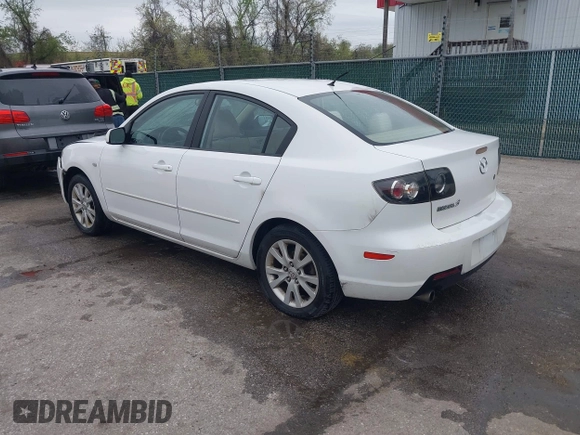 2008 Mazda 3 i Touring with VIN JM1BK32G981835454, listed as a IAAI auction lot 42073882 with 222,715 mi miles and . Bid and sale history available at carsss.com. Image 3.