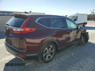 2019 Honda CR-V EX-L with VIN 7FARW1H88KE013061, listed as a Copart auction lot 50239865 with 81,409 mi miles and Salvage Title. Bid and sale history available at carsss.com. Image 3.