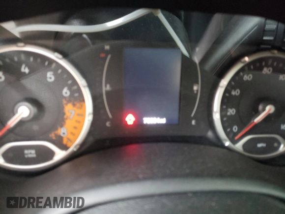 2018 Jeep Renegade Sport with VIN ZACCJAAB7JPG96108, listed as a Copart auction lot 80524194 with 78,834 mi miles and Salvage Title. Bid and sale history available at DreamBid. Image 9.