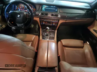 2013 BMW 7 Series 740Li xDrive with VIN WBAYF4C50DD127620, listed as a Copart auction lot 75655904 with 138,033 mi miles and Salvage title. Bid and sale history available at DreamBid. Image 8.