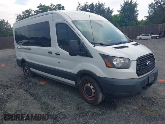 2018 Ford Transit Passenger XL with VIN 1FBAX2CMXJKB46104, listed as a IAAI auction lot 42263406 with Not provided miles and . Bid and sale history available at DreamBid. Image 1.