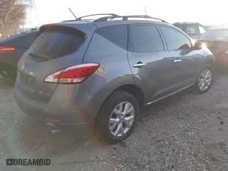 2013 Nissan Murano SL with VIN JN8AZ1MW3DW318295, listed as a IAAI auction lot 41781703 with 169,429 mi miles. Bid and sale history available at carsss.com. Image 4.