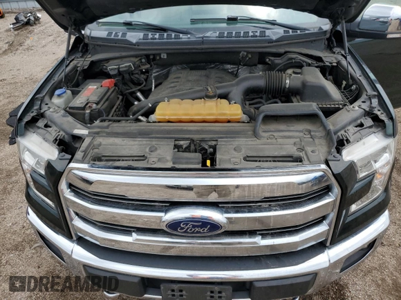 2015 Ford F-150 XLT with VIN 1FTEW1EG0FKD21372, listed as a Copart auction lot 61355525 with 172,421 mi miles and Salvage title. Bid and sale history available at DreamBid. Image 11.