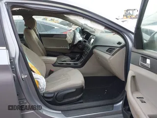 2016 Hyundai Sonata SE with VIN 5NPE24AF5GH375681, listed as a IAAI auction lot 42047034 with 137,256 mi miles and . Bid and sale history available at carsss.com. Image 5.