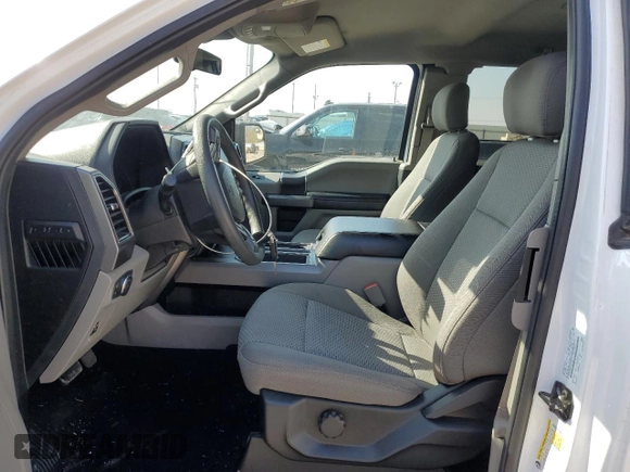 2020 Ford F-150 XL with VIN 1FTEX1C52LKF57905, listed as a Copart auction lot 52143765 with 76,855 mi miles and Salvage Title. Bid and sale history available at DreamBid. Image 7.