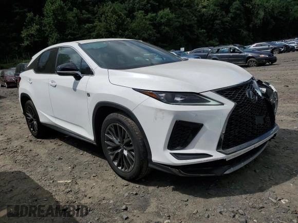 2020 Lexus RX with VIN 2T2SZMDA0LC221256, listed as a Copart auction lot 66888844 with 39,902 mi miles and Salvage Title. Bid and sale history available at carsss.com. Image 4.