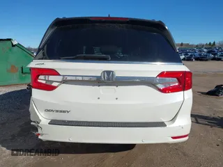 2018 Honda Odyssey EX-L with VIN 5FNRL6H75JB044422, listed as a IAAI auction lot 41730576 with 120,587 mi miles and . Bid and sale history available at DreamBid. Image 16.