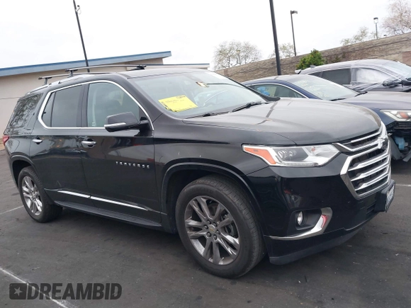 2020 Chevrolet Traverse High Country with VIN 1GNERNKW7LJ116621, listed as a IAAI auction lot 42066801 with 55,864 mi miles and . Bid and sale history available at DreamBid. Image 13.