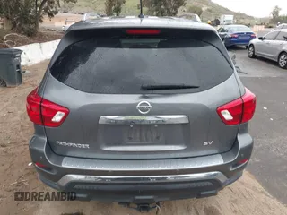 2018 Nissan Pathfinder SL with VIN 5N1DR2MN8JC647427, listed as a IAAI auction lot 41801427 with 148,741 mi miles. Bid and sale history available at carsss.com. Image 16.