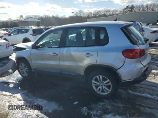 2014 Volkswagen Tiguan SE z VIN WVGAV3AX9EW563907, wystawiony jako Copart lot #45157495 z przebiegiem 100 174 mil mil oraz Szkoda całkowita • Salvage title. Historia ofert i sprzedaży dostępna na DreamBid. Obrazek 2.