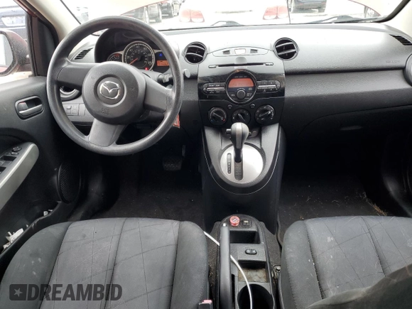 2014 Mazda 2 Sport with VIN JM1DE1KY7E0177518, listed as a Copart auction lot 85895094 with 107,486 mi miles and Salvage Title. Bid and sale history available at carsss.com. Image 8.