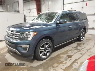 2019 Ford Expedition Max Limited with VIN 1FMJK2AT5KEA52552, listed as a IAAI auction lot 41489427 with 105,336 mi miles and . Bid and sale history available at DreamBid. Image 17.