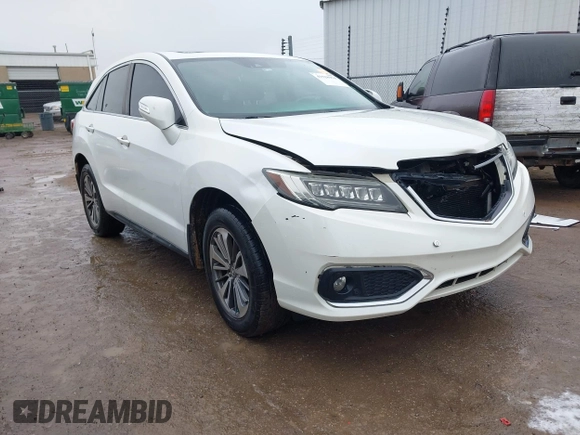 2016 Acura RDX Advance Pkg with VIN 5J8TB4H75GL027866, listed as a IAAI auction lot 41528954 with 127,119 mi miles. Bid and sale history available at carsss.com. Image 1.