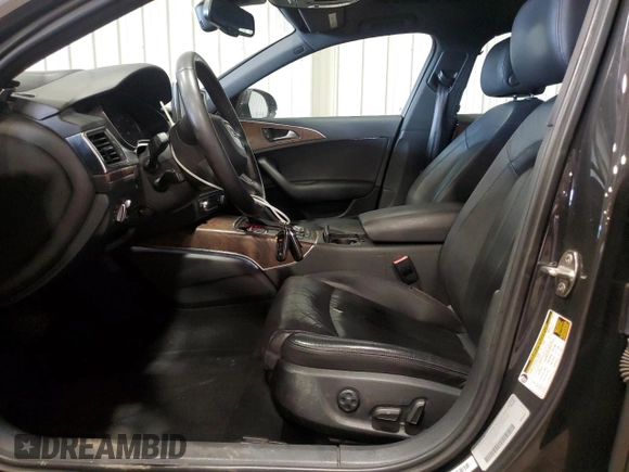 2012 Audi A6 Prestige with VIN WAUJGAFC3CN173832, listed as a Copart auction lot 59662555 with 161,019 mi miles and Salvage title. Bid and sale history available at DreamBid. Image 7.