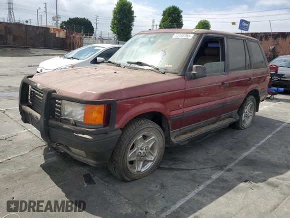 1996 Land Rover Range Rover z VIN SALPV144XTA333588, wystawiony jako Copart lot #65445765 z przebiegiem Nie podano mil oraz Czysty tytuł • Clean title. Historia ofert i sprzedaży dostępna na DreamBid. Obrazek 1.