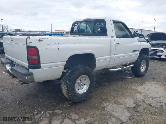 1994 Dodge Ram 1500 with VIN 3B7HF16Z3RM516599, listed as a IAAI auction lot 41111628 with 280,351 mi miles. Bid and sale history available at carsss.com. Image 4.