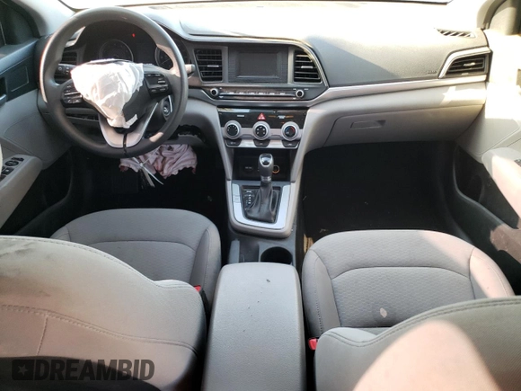 2019 Hyundai Elantra SE with VIN 5NPD74LF3KH418062, listed as a Copart auction lot 41424835 with 76,288 mi miles and Salvage Title. Bid and sale history available at DreamBid. Image 8.