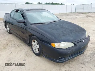 2003 Chevrolet Monte Carlo SS with VIN 2G1WX12K539302879, listed as a IAAI auction lot 42809481 with 152,230 mi miles and . Bid and sale history available at DreamBid. Image 1.
