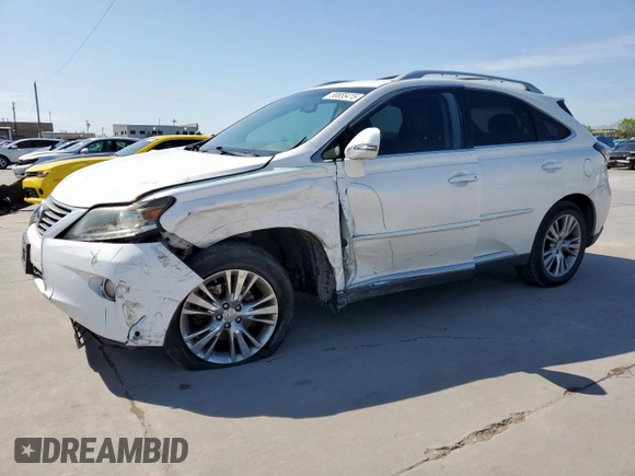2013 Lexus RX 350 with VIN 2T2ZK1BA2DC095617, listed as a Copart auction lot 50655415 with 108,851 mi miles and Salvage Title. Bid and sale history available at DreamBid. Image 1.